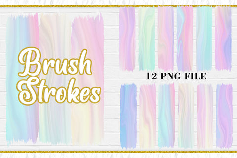 Sublimation Brush Strokes PNG, wave texture pastel color background Sublimation artnoy 