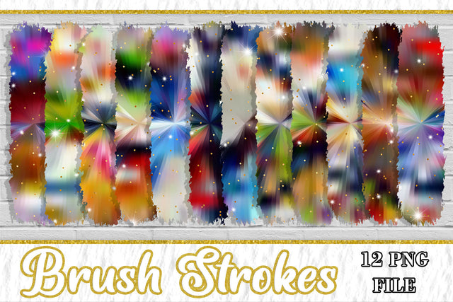 Sublimation Brush Strokes, Sublimation artnoy 