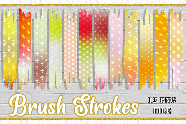 Sublimation Brush Strokes, Sublimation artnoy 