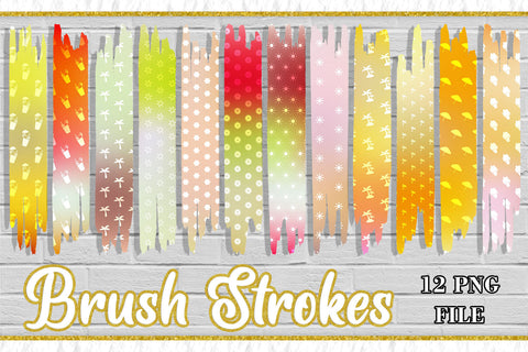 Sublimation Brush Strokes, Sublimation artnoy 