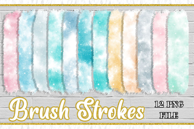 Sublimation Brush Strokes, Sublimation artnoy 