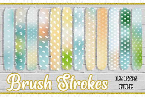 Sublimation Brush Strokes, Sublimation artnoy 