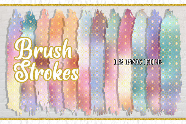 Sublimation Brush Strokes, Sublimation artnoy 