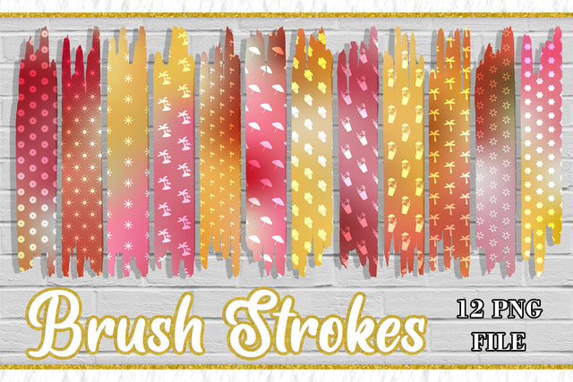 Sublimation Brush Strokes, Sublimation artnoy 