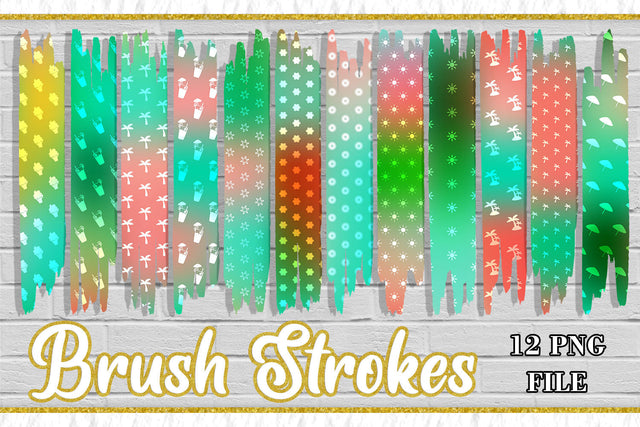 Sublimation Brush Strokes, Sublimation artnoy 