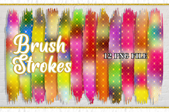 Sublimation Brush Strokes, Sublimation artnoy 