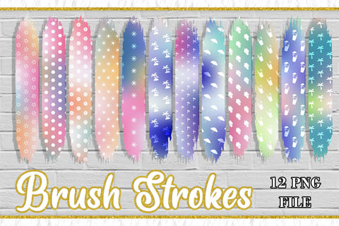 Sublimation Brush Strokes, Sublimation artnoy 