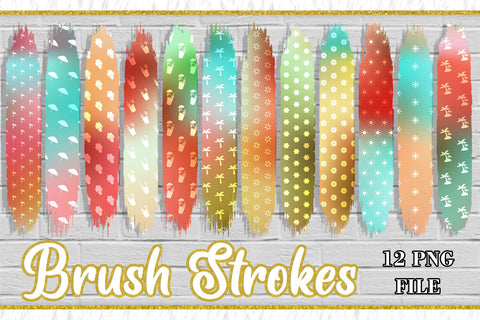 Sublimation Brush Strokes, Sublimation artnoy 