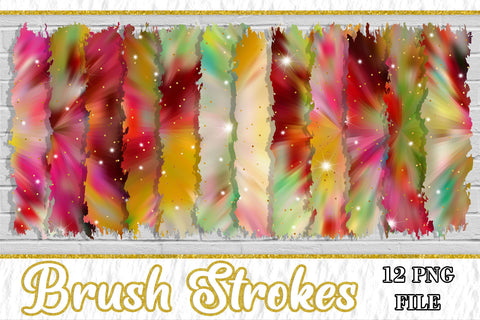 Sublimation Brush Strokes, Sublimation artnoy 