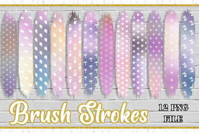 Sublimation Brush Strokes, Sublimation artnoy 