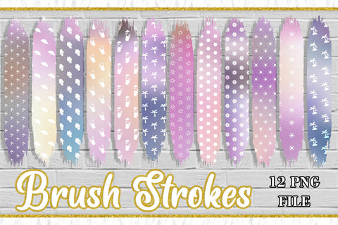 Sublimation Brush Strokes, Sublimation artnoy 