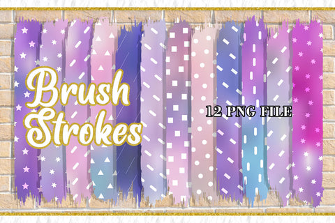 Sublimation Brush Strokes, Sublimation artnoy 