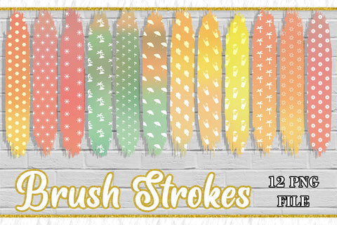 Sublimation Brush Strokes, Sublimation artnoy 