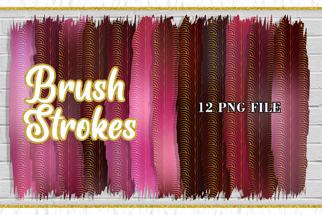 Sublimation Brush Strokes, Sublimation artnoy 