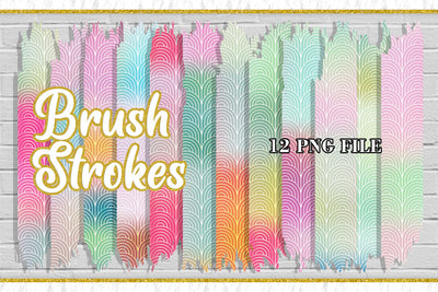 Sublimation Brush Strokes, Sublimation artnoy 