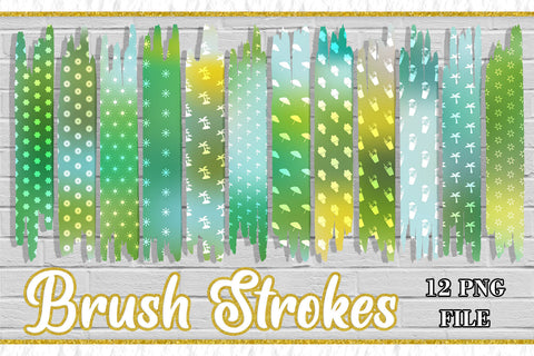 Sublimation Brush Strokes, Sublimation artnoy 