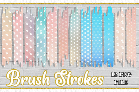 Sublimation Brush Strokes, Sublimation artnoy 