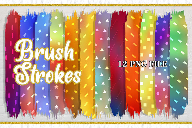 Sublimation Brush Strokes, Sublimation artnoy 