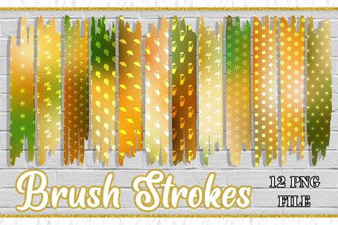 Sublimation Brush Strokes, Sublimation artnoy 