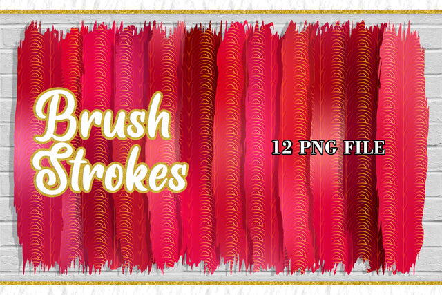 Sublimation Brush Strokes, Sublimation artnoy 