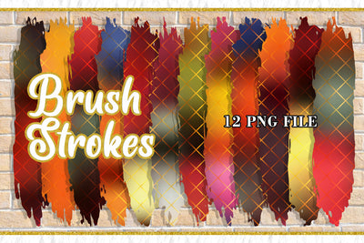 Sublimation Brush Strokes, Sublimation artnoy 