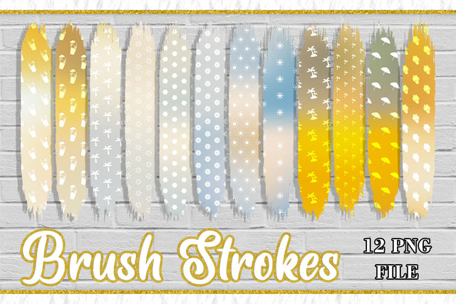 Sublimation Brush Strokes, Sublimation artnoy 