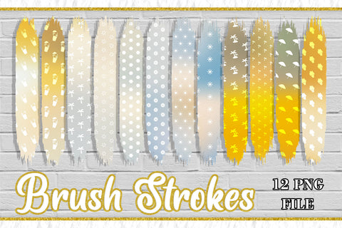 Sublimation Brush Strokes, Sublimation artnoy 