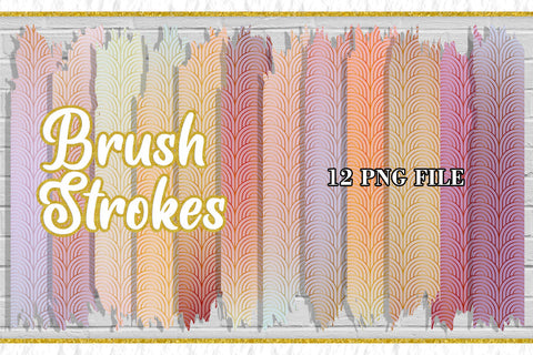 Sublimation Brush Strokes, Sublimation artnoy 