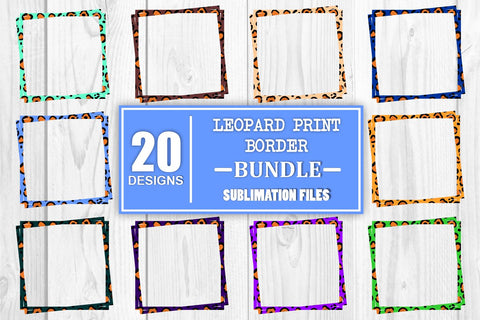 Sublimation Bundle Leopard Print Sublimation Background Leopard Print Sublimation Bundle Leopard Print Sublimation Pattern Sublimation Print Sublimation Whistlepig Designs 