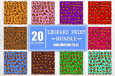 Sublimation Bundle Leopard Print Sublimation Background Leopard Print Sublimation Bundle Leopard Print Sublimation Pattern Sublimation Print Sublimation Whistlepig Designs 