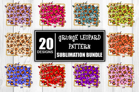 Sublimation Bundle Leopard Print Sublimation Background Leopard Print Sublimation Bundle Leopard Print Sublimation Pattern Sublimation Print Sublimation Whistlepig Designs 