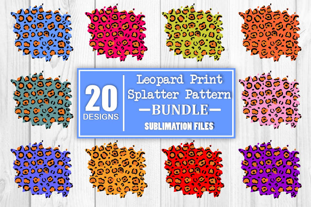 Sublimation Bundle Leopard Print Sublimation Background Leopard Print Sublimation Bundle Leopard Print Sublimation Pattern Sublimation Print Sublimation Whistlepig Designs 