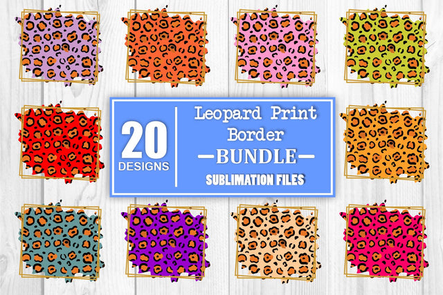 Sublimation Bundle Leopard Print Sublimation Background Leopard Print Sublimation Bundle Leopard Print Sublimation Pattern Sublimation Print Sublimation Whistlepig Designs 