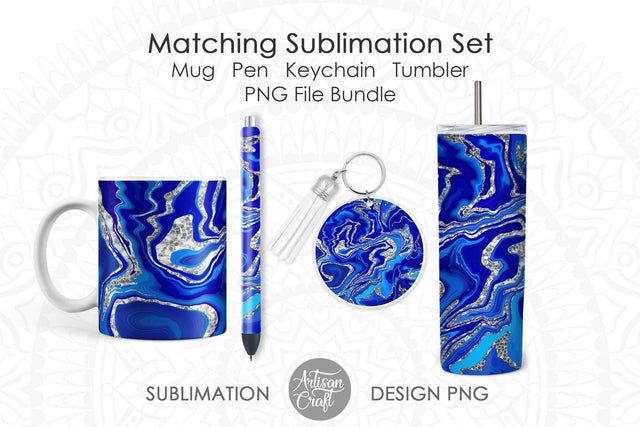 Sublimation designs matching set SVG Artisan Craft SVG 