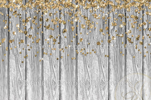 Sublimation for Mug / White Wood and Glitter /11oz and 15oz Sublimation Marlene Campos 