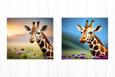 Sublimation Giraffe Tumbler. Safari Tumbler Wrap Sublimation Olga Terlyanskaya 