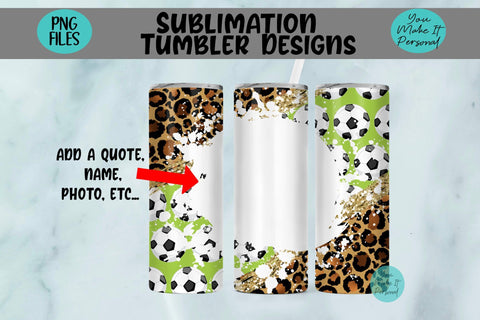 Sublimation Leopard Sports Bundle, Great for Skinny Tumblers, Mousepads, Keychains and More! Sublimation You Make It Personal 