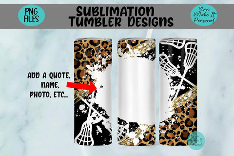 Sublimation Leopard Sports Bundle, Great for Skinny Tumblers, Mousepads, Keychains and More! Sublimation You Make It Personal 
