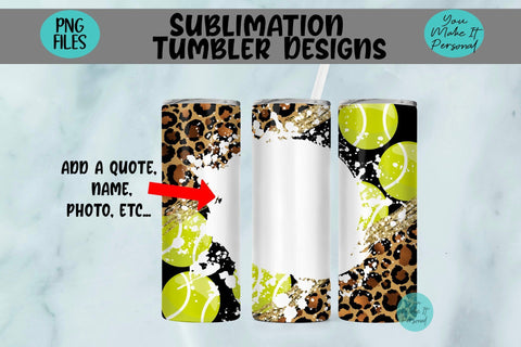 Sublimation Leopard Sports Bundle, Great for Skinny Tumblers, Mousepads, Keychains and More! Sublimation You Make It Personal 