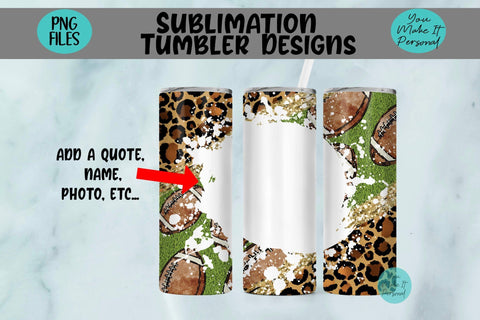 Sublimation Leopard Sports Bundle, Great for Skinny Tumblers, Mousepads, Keychains and More! Sublimation You Make It Personal 