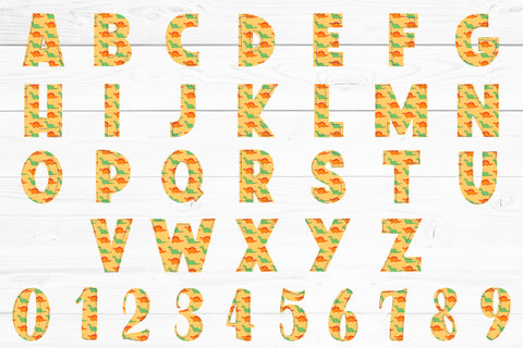 Sublimation Letters, Numbers & Cliparts| Children's Alphabet Sublimation Fly Design 