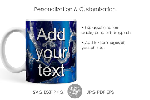 Sublimation mug design templates, 11 oz Mug SVG Artisan Craft SVG 