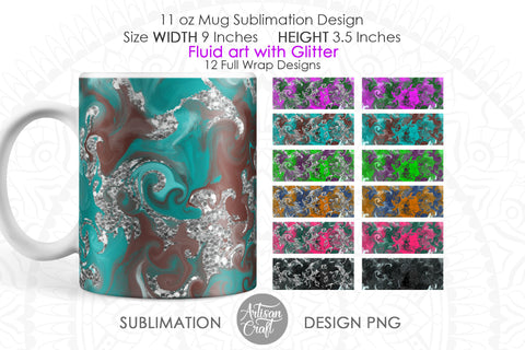 Sublimation mug designs for 11oz mugs Sublimation Artisan Craft SVG 