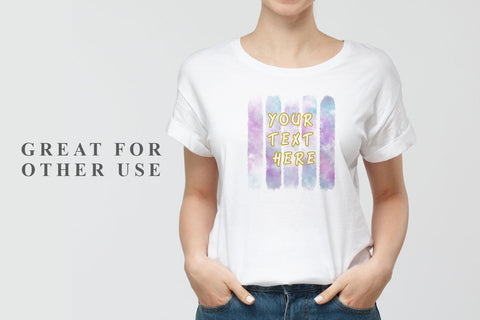 Sublimation PNG Brush Strokes, Sublimation artnoy 