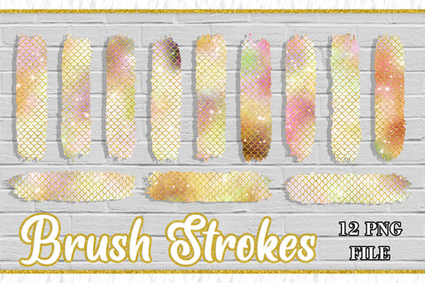 Sublimation PNG Brush Strokes, Sublimation artnoy 