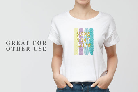 Sublimation PNG Brush Strokes, Sublimation artnoy 
