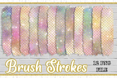 Sublimation PNG Brush Strokes, Sublimation artnoy 