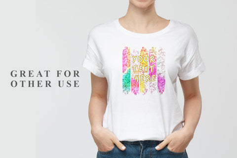 Sublimation PNG Brush Strokes, Sublimation artnoy 