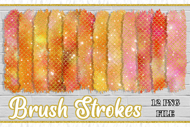 Sublimation PNG Brush Strokes, Sublimation artnoy 