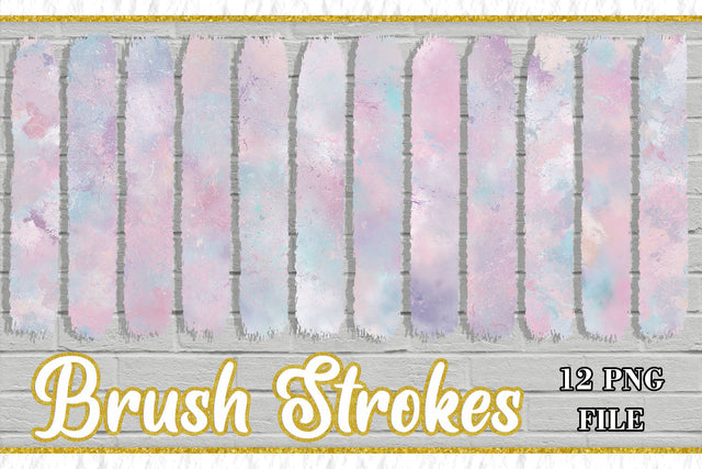 Sublimation PNG Brush Strokes, Sublimation artnoy 